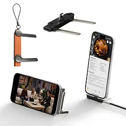 Переходник USB Type-C на Type-C 240W со складывающейся подставкой orange - миниатюра 5