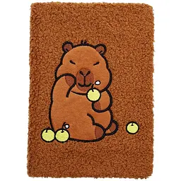 Блокнот А5 ZiBi Capybara 10 Kids Line плюшевий клітинка 80 аркушів (ZB.700024) - мініатюра 2