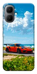 TPU чохол Demsky Car in nature для Infinix Smart 10
