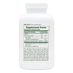 Вітаміни та мінерали Natures Plus Orange Juice Vitamin C 500 mg, 90 жувальних таблеток - мініатюра 2