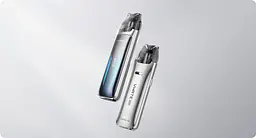 Под-система VooPoo  Vmate Max 30W Pod 1200 mAh 3 ml Kit Glacier Silver (16807) - мініатюра 2