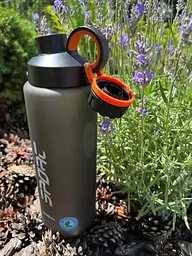 Спортивна пляшка для води Casno KXN-1243 1 л Black - мініатюра 5