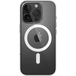 Чохол iLera Clear Case with MagSafe для Apple iPhone 16 Pro Transparent (iLGCLCa16Pr) [125217] - мініатюра 4