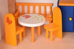 Ляльковий будиночок Goki з меблями, 19 предметів (51742G) - мініатюра 8