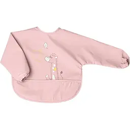 Слинявчик Chicco Pink з рукавами 6 м+ (16302.15)