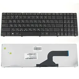 Клавіатура для ноутбука ASUS (A52 K52 X54 N53 N61 N73 N90 P53 X54 X55 X61) rus чорний (N53)