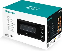 Електропіч Hisense HOM30M (DN28N4-RML) (6925524) - мініатюра 7