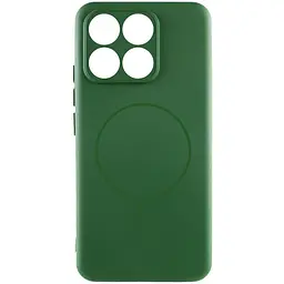 Чохол Silicone Cover Lakshmi Full Camera (AA) with Magnetic Fit для Motorola Edge 70 Зелений / Dark green