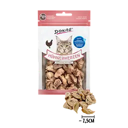 Ласощі для котів Dokas - Курячі сердечки - мініатюра 4