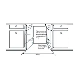 Посудомийна машина Interline DWI 945 DSO WA Sliding Door - мініатюра 2