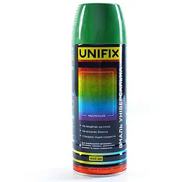 Емаль універсальна в балончику Unifix 400мл RAL 6002 зелений листяний