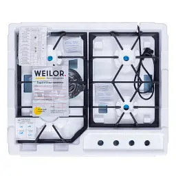 Поверхня газова на металі Weilor GM W 604 SS - мініатюра 11