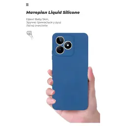 Чохол до мобільного телефона Armorstandart ICON Case Realme C51/C53 NFC Camera cover Dark Blue (ARM71023) - миниатюра 7