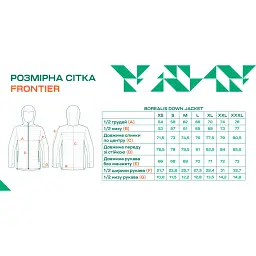 Куртка Frontier Borealis S Пух Blue stream - мініатюра 10