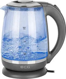 Електрочайник ECG RK 2020 Gray Glass - мініатюра 2