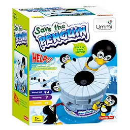 Настільна інтерактивна гра Ummi 707-19 Save the Penguin Game Blue - мініатюра 2