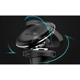 Автотримач Baseus Magnetic Air Vent Car Mount Holder Black (SUGX-A01) - мініатюра 3