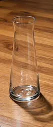 Ваза для квітів скло TrendGlass Emma 1 л висота 25 см (35708) - мініатюра 2