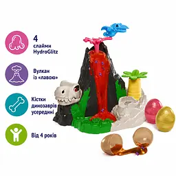 Ігровий набір Плей До Острів лавових кісток Hasbro Play-Doh Slime Dino Crew Lava Bones Island Volcano, вулкан зі слаймами 4 слайми (SKU-378) - мініатюра 2