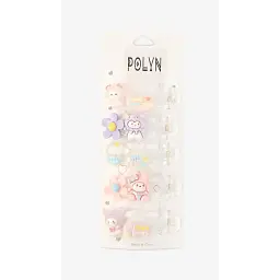 Заколки для дівчинки Polin 5 шт 4048A-17 Прозорий