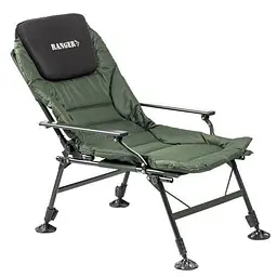 Крісло-ліжко складане Ranger Carp SL-112 (50x62x90-121 см) Оливковий - мініатюра 6