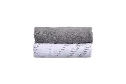 Набір рушників для кухні Ardesto SuperSoft, 40х60см, 2шт, 100% бавовна, сірий (ART4060NS) - мініатюра 2