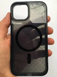 Оригінальний протиударний чохол для iPhone 14/13 Tech21 Evo Check MagSafe Black T21-9817 силіконовий - мініатюра 4