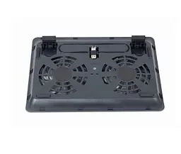 Охолоджувальна підставка під ноутбук 15 дюймів Gembird NBS2F1505 2x120mm - мініатюра 2