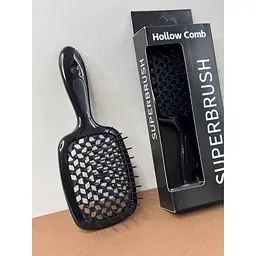 Гребінець EСТЕТ Супер Браш Hollow Comb силіконовий ворс (21*9*5см)