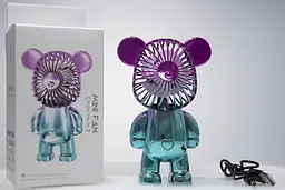 Портативний міні-вентилятор Simple Style Fan • Ручний USB-вентилятор Simple Style Fan для дому, офісу, прогулянок і поїздок - мініатюра 4