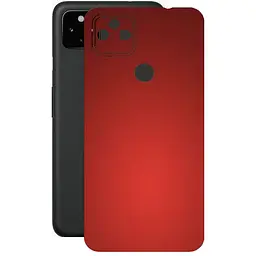 Захисна плівка StatusSKIN для Google Pixel 5a 5G Корпус Вініл червона матова