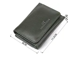 Маленький гаманець зручного формату з натуральної шкіри ST Leather 11.5х8х3 см acs0029650 - мініатюра 3