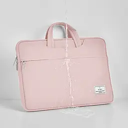 Сумка для ноутбука WiWU Vivi Laptop Handbag 15.6`/16` Pink (6936686410984) [151956] - мініатюра 6