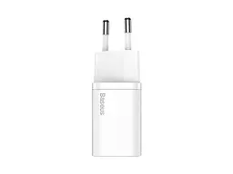 Мережевий зарядний пристрій BASEUS Super Si Quick Charger 1C 25 W White (CCSP020102) - мініатюра 3