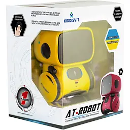 Інтерактивний робот AT-Robot, з голосовим управлінням, укр. мова, жовтий (AT001-03-UKR) - мініатюра 10