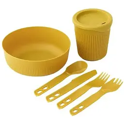 Набір посуду Sea To Summit Passage Dinnerware Sett 1P 6 предметів Arrowwood Yellow (1033-STS ACK037051-120913)