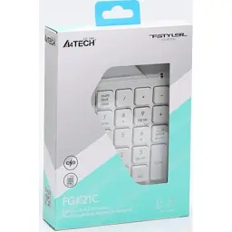 Клавіатура A4Tech FGK21C Wireless White (4711421994057) - мініатюра 8