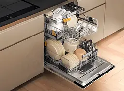 Посудомийна машина Whirlpool вбудовувана, 14 комплектів A+++, 60 см, дисплей, білий - мініатюра 7