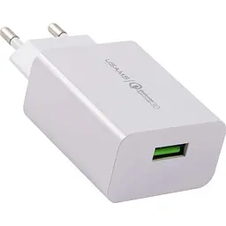 Мережевий зарядний пристрій Usams T22 US-CC083 18W USB-A White (CC83TC01) [139001]