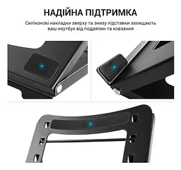 Підставка для ноутбука планшета OfficePro LS-325G Gray - мініатюра 8