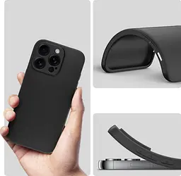 Силіконовий чохол BeCover для Apple iPhone 16 Pro Black (712278) - мініатюра 3