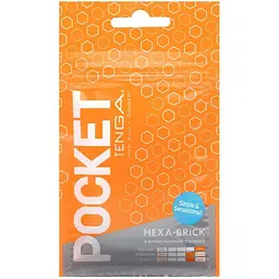 Мастурбатор Tenga Pocket Hexa-Brick