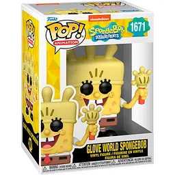 Ігрова фігурка Funko Pop! Sponge Bob Square Pants Губка Боб з рукавичкою-ліхтариком (75734) - мініатюра 2