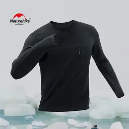 Термокофта Naturehike NH22NY009 чорний XL (6927595705353) - мініатюра 2