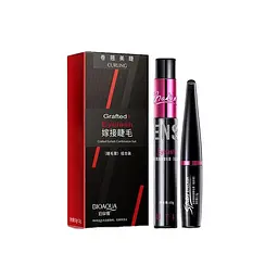 Туш для вій з шовковим волокном Bioaqua Grafted Eyelash Combination Suit 2 в 1 10 г+1.5 г