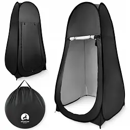 Намет туалет-душ, переодягальня Mountain Goat Pop-Up 200 x 110 x 110 см саморозкладний Black (P-5905973405195) - мініатюра 2