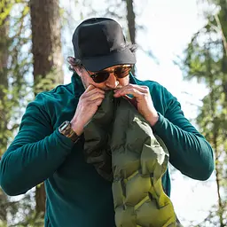 Килимок надувний Highlander Nap-Pak Inflatable Sleeping Mat 5 cm Olive (AIR071) - мініатюра 12