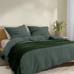 Плед-покривало Cosas Greek Waffle Basil вафельне 75х95 см (Blanket_54Basil_GreekWaffle_75x95) - мініатюра 3