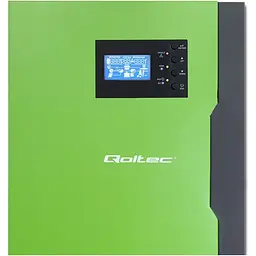 Гібридний сонячний інвертор Qoltec Hybrid 10KVA 5.5kW 100A 48V MPPT Sinus (53887) [111183] - мініатюра 3