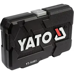 Набір головок торцевих Yato CrV, квадрат 1/4", M 3.5-13 мм з інструментами 25 шт. (YT-14461) - мініатюра 3